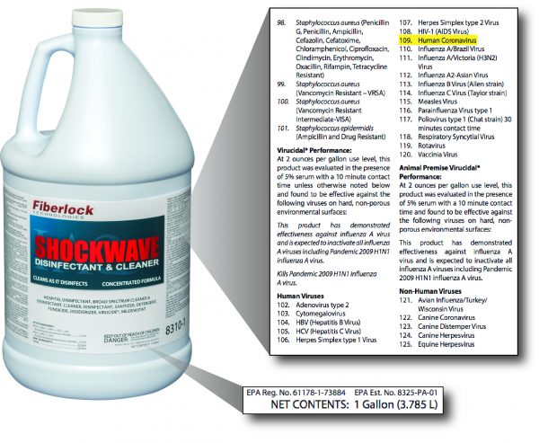 Vital Oxide Disinfectant Cleaner & Mold Remover