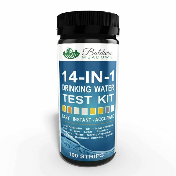 14-in-1 Drinking Water Test Kit OUT OF STOCK! Try the Dr. Wave 14-in-1 Water Test Kit instead. According to the EPA, 41 states have reported higher than acceptable levels of lead in drinking water. A 2016 Harvard study found industrial chemicals and pollutants linked with cancer, hormone disruption and other health problems in the drinking water of 33 states. Health problems associated with contaminated well water and municipal water: • Cancer • Reproductive Problems • Neurological Disorders (particularly children, pregnant women, the elderly and people with weakened immune systems) • Gastrointestinal Illness • Many more chronic diseases Each test kit comes with 100 Test Strips, 1 Extra Color Chart and an EPA Chart.