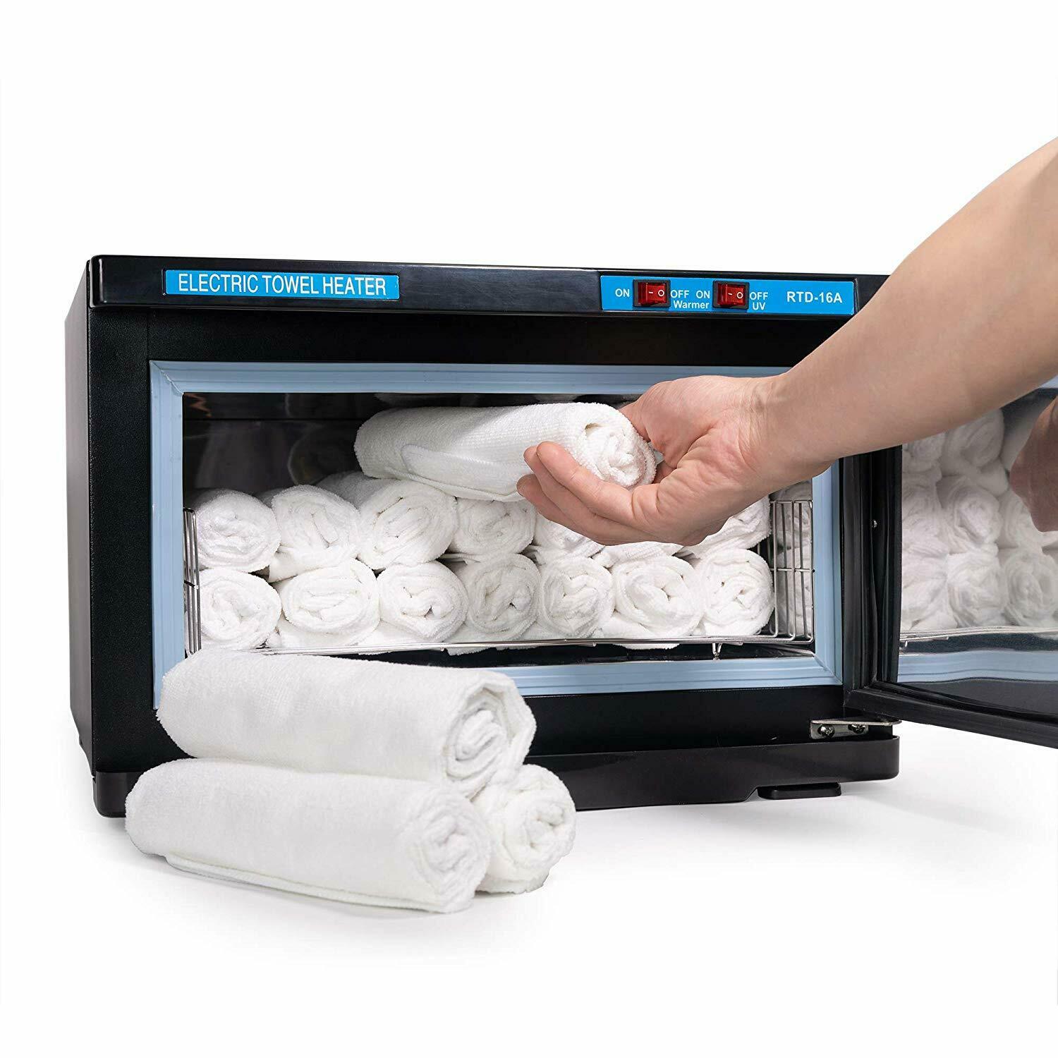 UV Sterilizer Cabinet & Towel Warmer 18L - Germaphobix