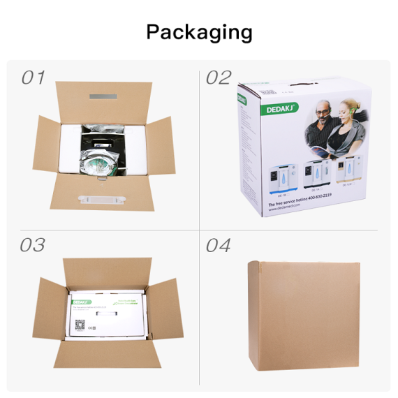 DEDAKJ DDT-1L Oxygen Concentrator with Nebulizer DE-1LW