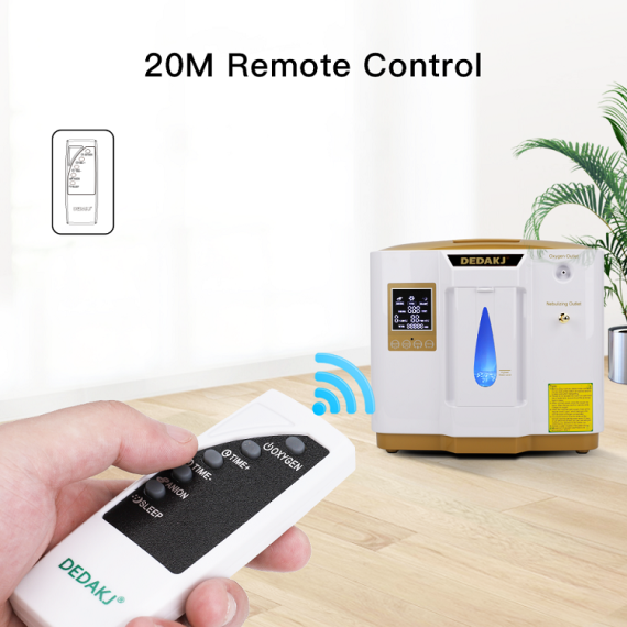 DEDAKJ DDT-1L Oxygen Concentrator with Nebulizer DE-1LW