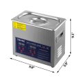 3L Ultrasonic Cleaner with Heater & Digital Timer