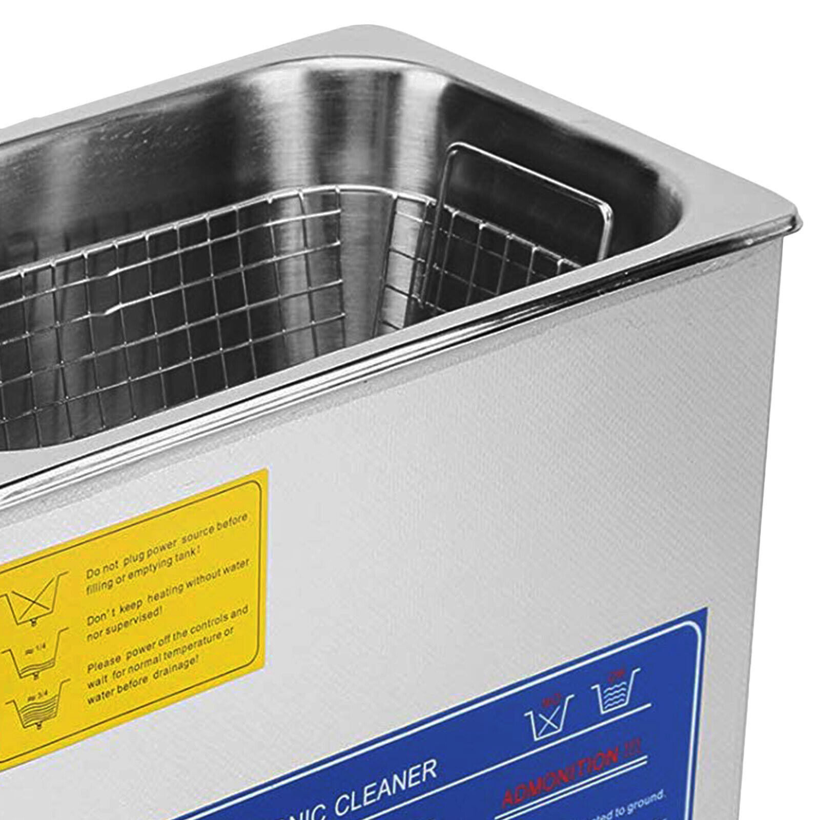 TBOND 6L Ultrasonic Cleaner with Heater & Digital Timer