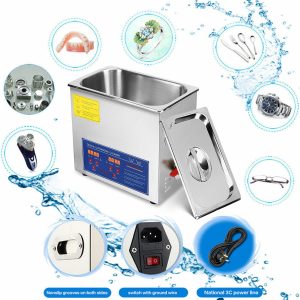 TBOND 15L Ultrasonic Cleaner w/ Heater & Digital Timer