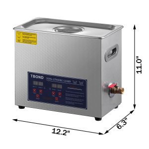 TBOND 6L Ultrasonic Cleaner with Heater & Digital Timer