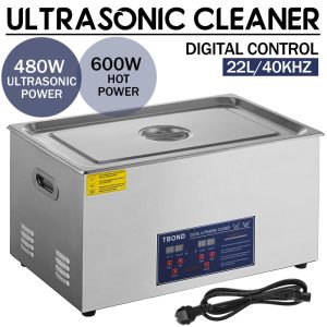 TBOND 22L Ultrasonic Cleaner w/ Heater & Digital Timer