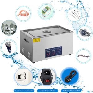 TBOND 22L Ultrasonic Cleaner w/ Heater & Digital Timer