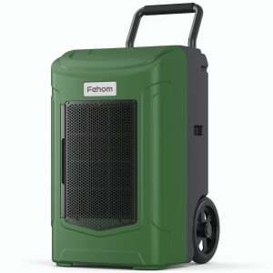 Fehom 180 pints commercial dehumidifier for water damage restoration