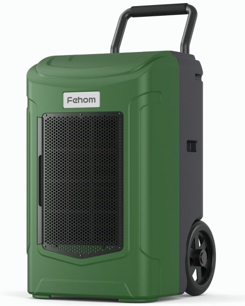 Fehom 180 pints commercial dehumidifier for water damage restoration