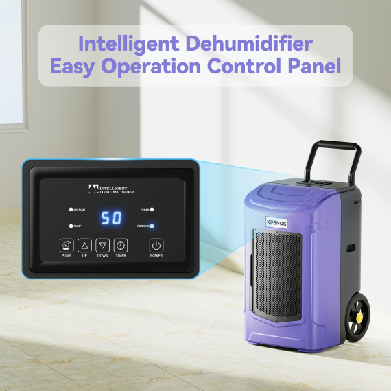Kesnos 180 Pints Commercial Dehumidifiers for water damage restoration
