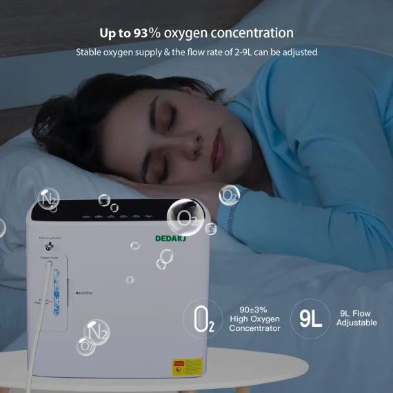 dedakj de-2sw oxygen concentrator with nebulizer
