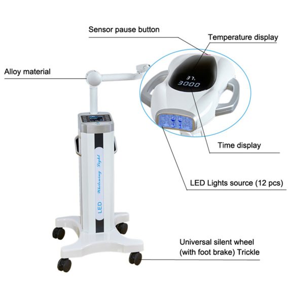 60W Dental Teeth Whitening Machine LED Laser Bleaching Machine