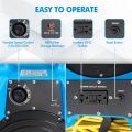 industrial commercial air scrubber for damage restoration