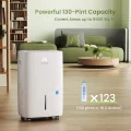 Waykar 130 Pints commercial dehumidifier JD026E-130
