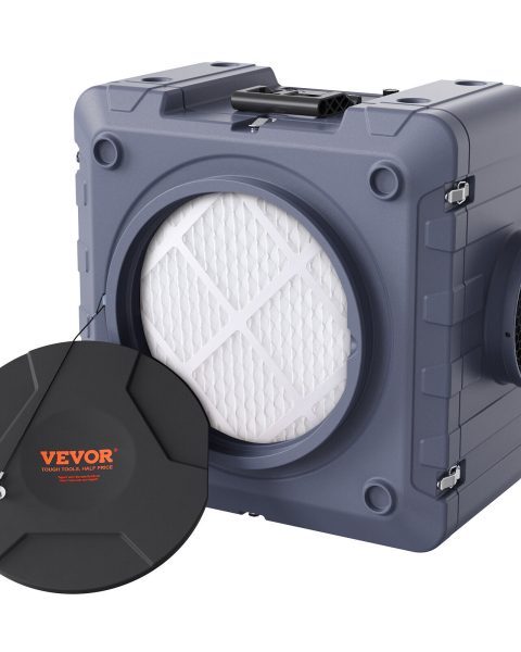Air Scrubber with 3-Stage Filtration, Stackable Negative Air Machine 550 CFM, Air Cleaner with MERV10, Carbon, H13 HEPA