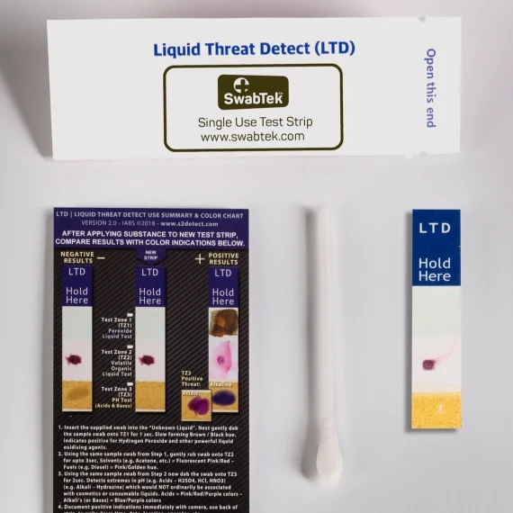 liquid explosives test kit
