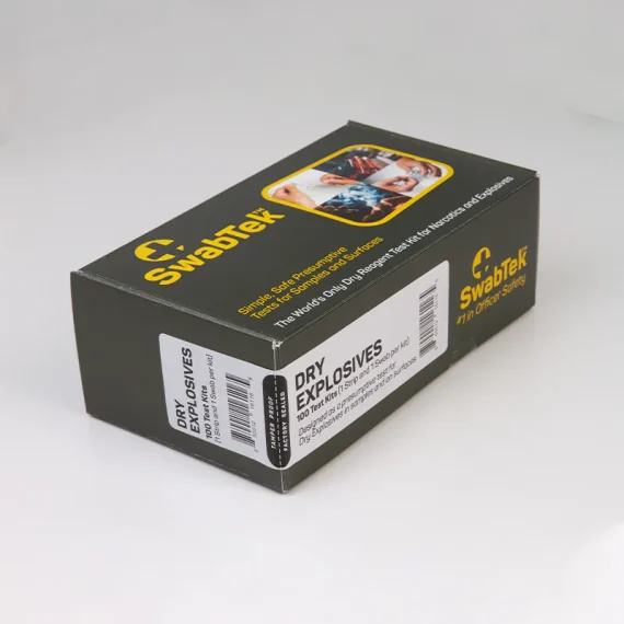 dry explosives detection test kit