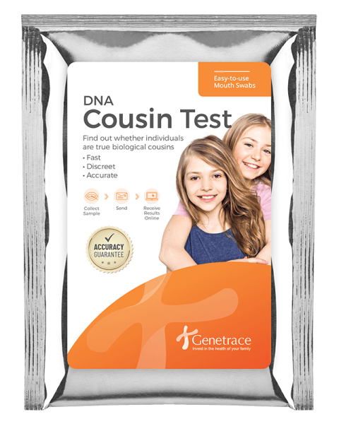 Genetrace DNA Cousin Test (lab fees included)