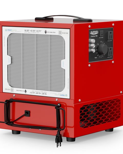 AlorAir® PureCare 1050 Portable Air Filtration System – 1050 CFM, Strong Vortex Fan, for Garage & Workshop Dust Collection
