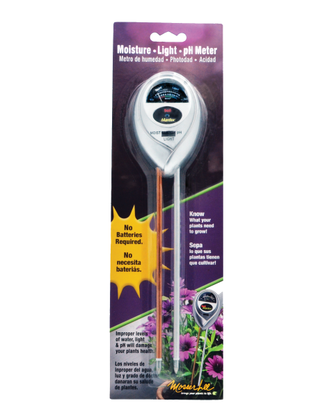 Soil Master™ Moisture, Light & pH Meter