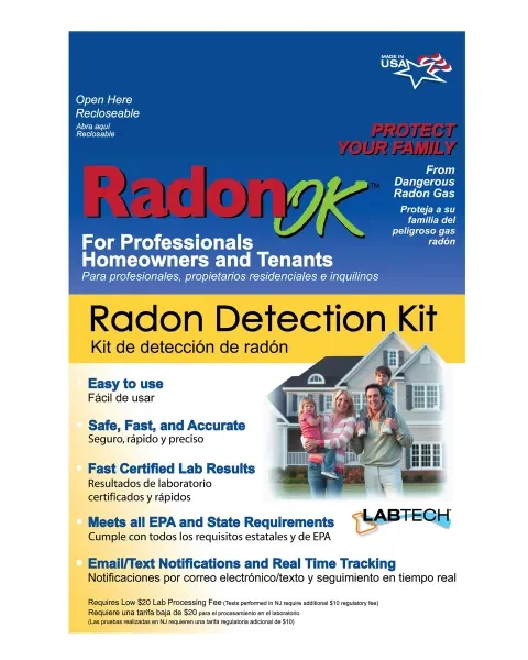 Radon OK™ Test Kit