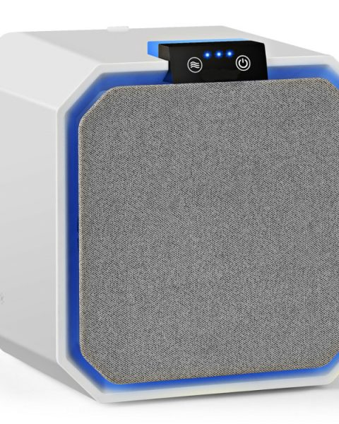 Desktop HEPA Air Purifier for Home & Office – 2-in-1 Composite Filter, Dust Sensor, Quiet Operation, Air Quality Monitor