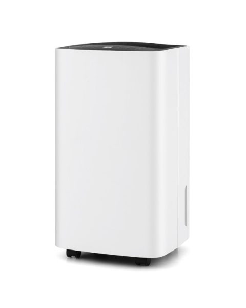 30-Pint Portable Dehumidifier for 1500 Sq. Ft – Quiet Operation, Auto & Continuous Drain, 3 Modes, Timer & Child Lock for Home or Office
