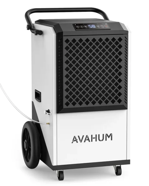 AVAHUM 250 Pints Commercial Dehumidifier with Pump, Industrial Dehumidifier for Basements, Garages, and Flood Restoration