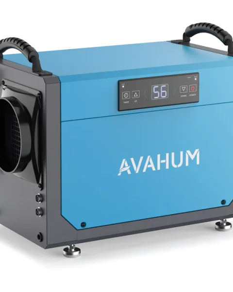 AVAHUM 113 Pints Crawl Space Dehumidifier for Basements, Commercial Dehumidifier with Drainage Hose, Coverage Area 1300 Sq.ft