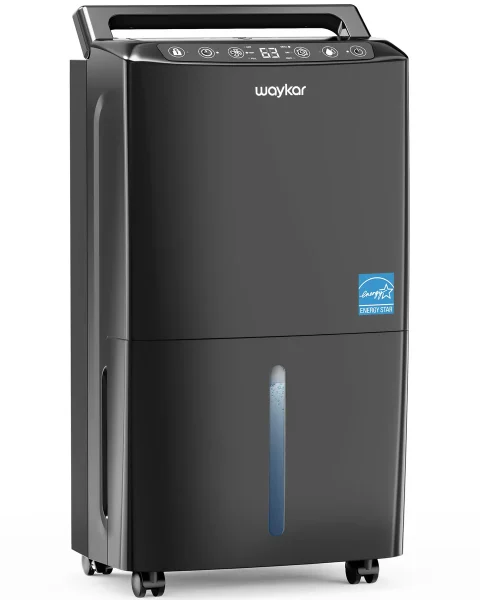 Waykar 34 Pint Portable Home Dehumidifier for  2000 Sq. Ft