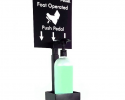 Pedal - foot operated hand sanitizer